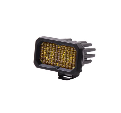 Diode Dynamics Stage Series 2 In LED Pod Pro - Yellow Flood Standard ABL Each