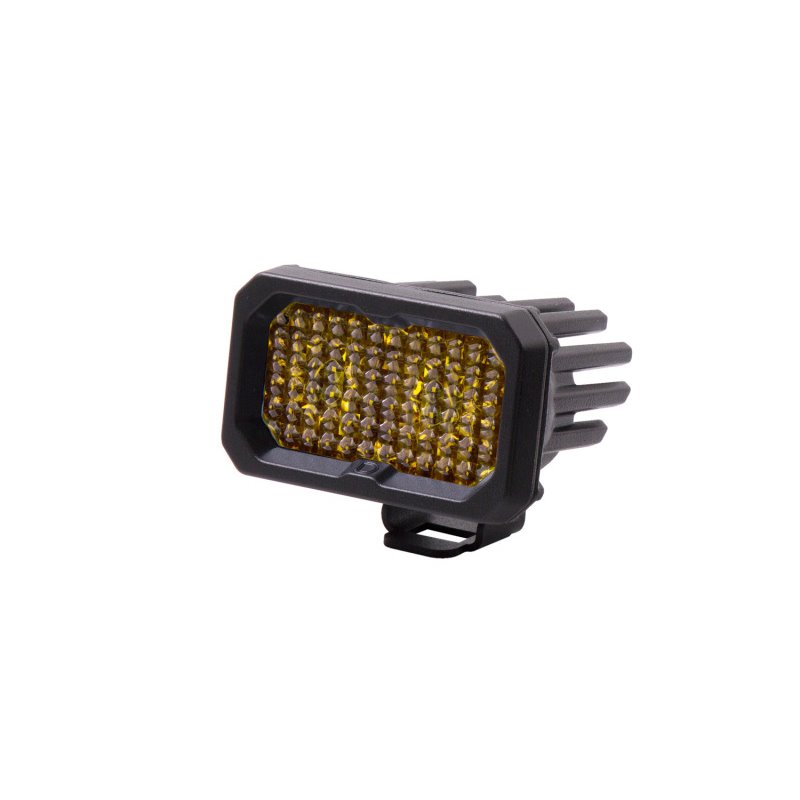 Diode Dynamics Stage Series 2 In LED Pod Pro - Yellow Flood Standard ABL Each