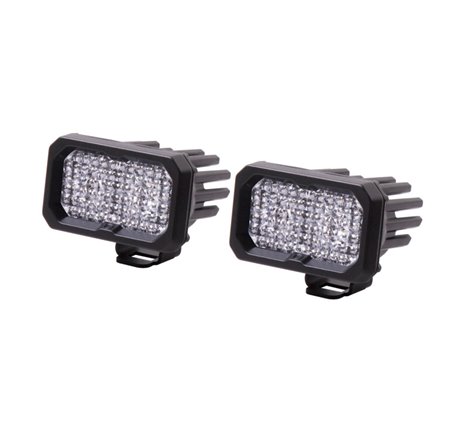 Diode Dynamics Stage Series 2 In LED Pod Pro - White Flood Standard BBL (Pair)