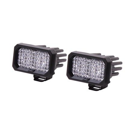 Diode Dynamics Stage Series 2 In LED Pod Pro - White Flood Standard ABL (Pair)