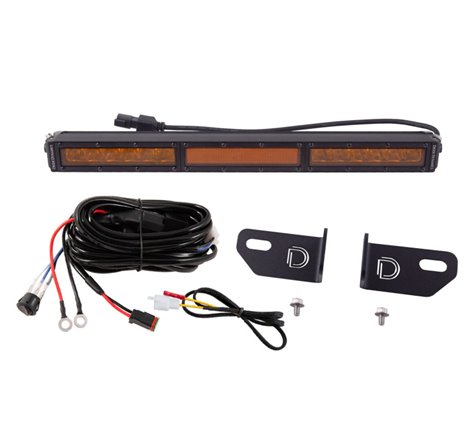 Diode Dynamics 19-21 Ford Ranger SS18 LED Lightbar Kit - Amber Combo