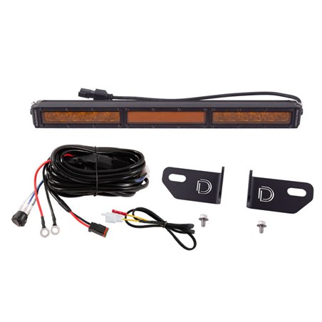 Diode Dynamics 19-21 Ford Ranger SS18 LED Lightbar Kit - Amber Combo