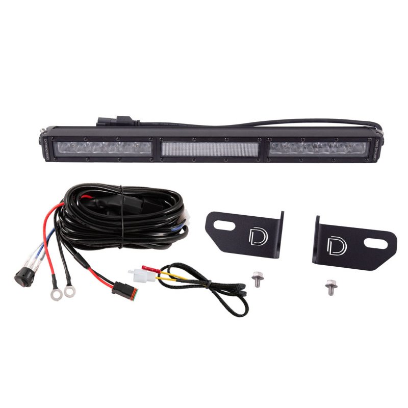 Diode Dynamics 19-21 Ford Ranger SS18 LED Lightbar Kit - White Combo