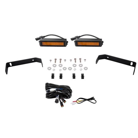 Diode Dynamics 19-21 Ford Ranger SS6 LED Lightbar Kit - Amber Wide