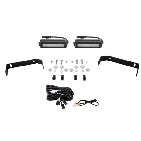 Diode Dynamics 19-21 Ford Ranger SS6 LED Lightbar Kit - White Wide