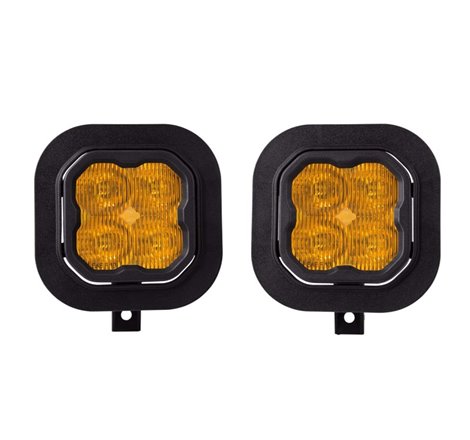 Diode Dynamics SS3 LED Pod Max Type SD Kit - Yellow SAE Fog