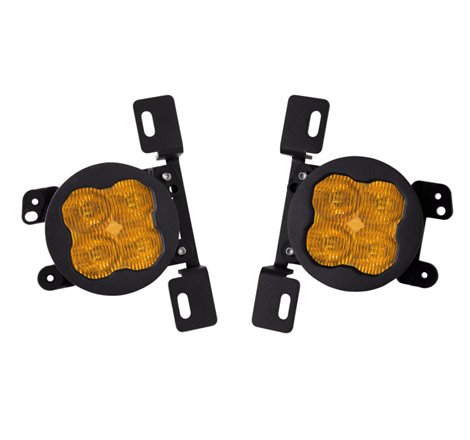 Diode Dynamics SS3 LED Pod Max Type MR Kit - Yellow SAE Fog