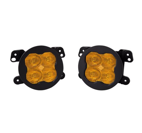 Diode Dynamics SS3 LED Pod Max Type M Kit - Yellow SAE Fog