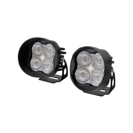 Diode Dynamics SS3 LED Pod Max - White SAE Fog Angled (Pair)