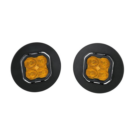 Diode Dynamics SS3 LED Pod Max Type GM5 Kit - Yellow SAE Fog