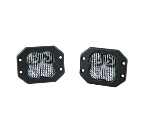 Diode Dynamics SS3 LED Pod Pro - White Combo Flush (Pair)