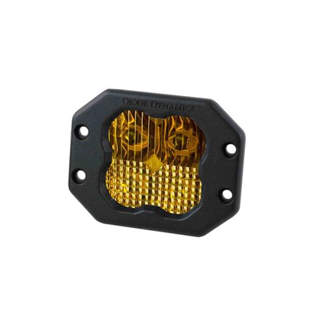 Diode Dynamics SS3 LED Pod Sport - Yellow Combo Flush (Single)