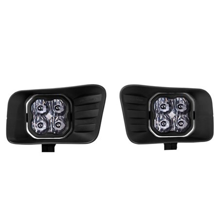 Diode Dynamics SS3 Ram Horizontal LED Fog Light Kit Pro - White SAE Driving