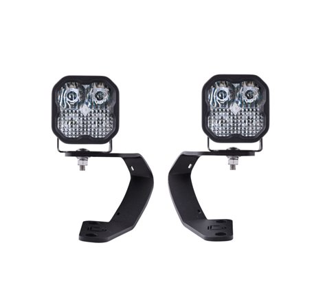 Diode Dynamics 10-21 Toyota 4Runner SS3 LED Ditch Light Kit Sport - White Combo