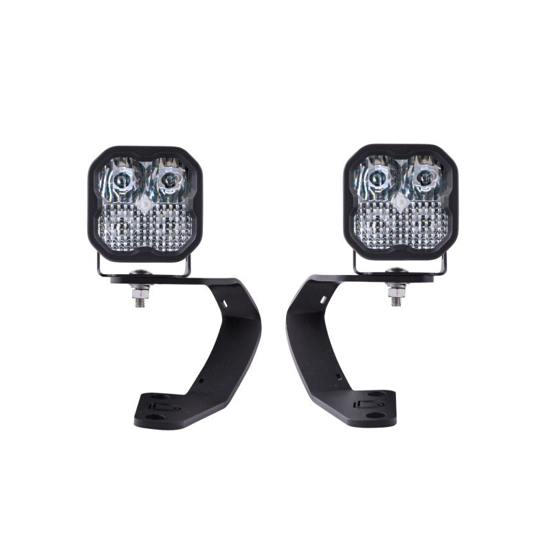 Diode Dynamics 10-21 Toyota 4Runner SS3 LED Ditch Light Kit Sport - White Combo