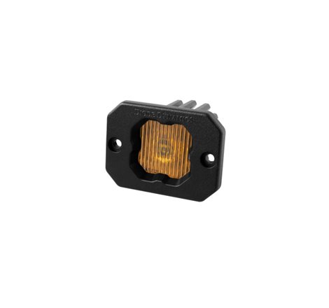 Diode Dynamics Stage Series C1 LED Pod - Yellow SAE Fog Flush ABL Each