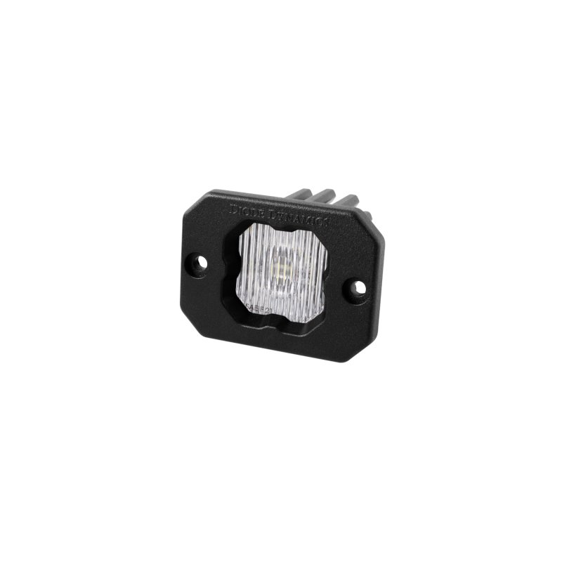 Diode Dynamics Stage Series C1 LED Pod - White SAE Fog Flush ABL Each