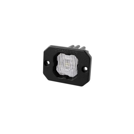 Diode Dynamics Stage Series C1 LED Pod - White SAE Fog Flush ABL Each