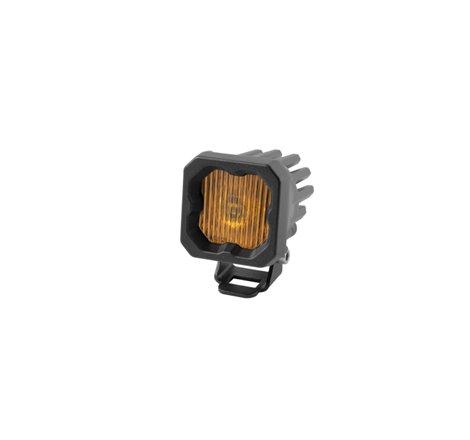 Diode Dynamics Stage Series C1 LED Pod - Yellow SAE Fog Standard ABL Each