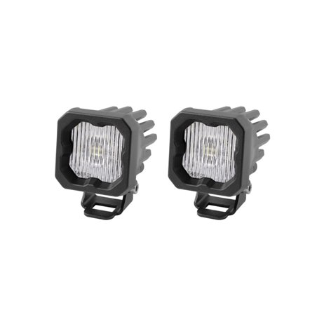 Diode Dynamics Stage Series C1 LED Pod - White SAE Fog Standard ABL (Pair)