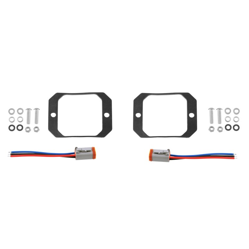 Diode Dynamics Stage Series C1 Flush Mount Mounting Kit (Pair)