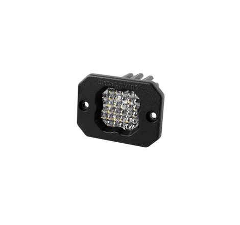 Diode Dynamics Stage Series C1 LED Pod Pro - White Flood Flush BBL Each