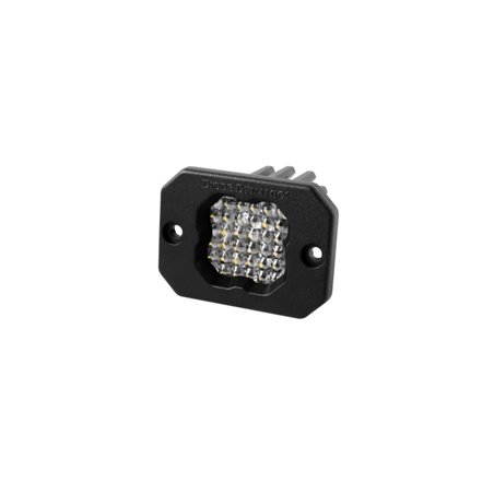 Diode Dynamics Stage Series C1 LED Pod Pro - White Flood Flush BBL Each