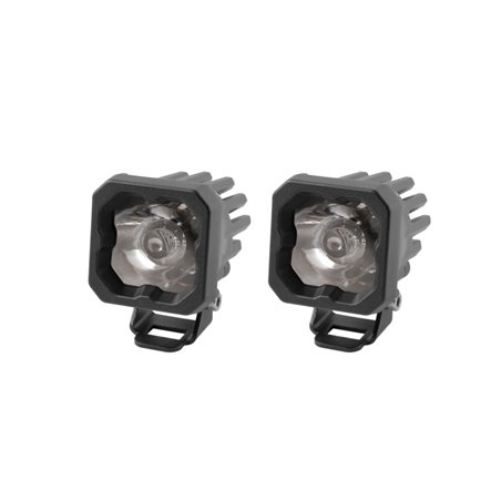 Diode Dynamics Stage Series C1 LED Pod Pro - White Spot Standard BBL (Pair)