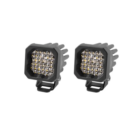 Diode Dynamics Stage Series C1 LED Pod Pro - White Flood Standard BBL (Pair)