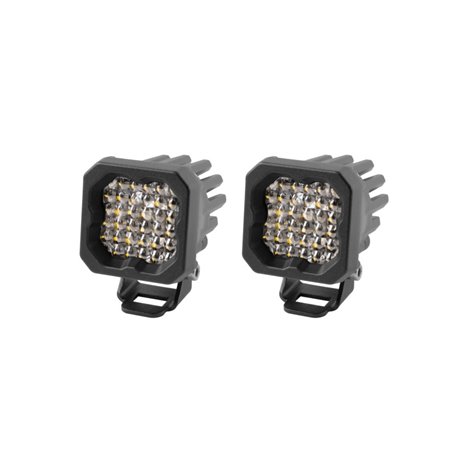 Diode Dynamics Stage Series C1 LED Pod Pro - White Flood Standard BBL (Pair)