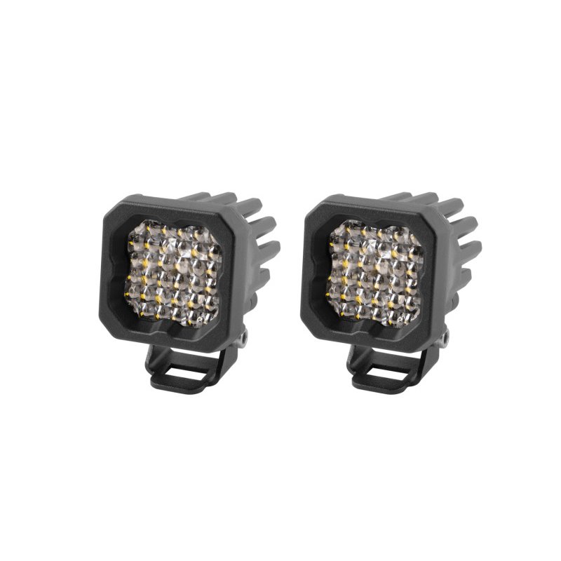 Diode Dynamics Stage Series C1 LED Pod Pro - White Flood Standard ABL (Pair)