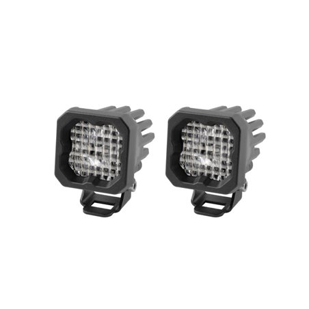 Diode Dynamics Stage Series C1 LED Pod Pro - White Wide Standard BBL (Pair)