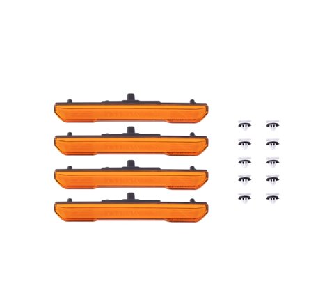 Diode Dynamics 20-21 Sierra 2500/3500 HD LED Sidemarkers - Amber Set