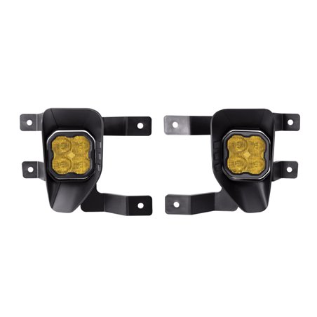 Diode Dynamics SS3 Type SV1 LED Fog Light Kit Pro - Yellow SAE Fog