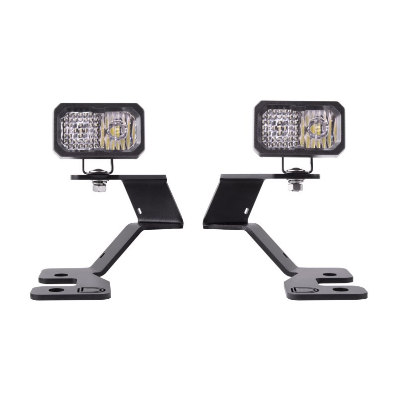 Diode Dynamics 2021 Ford Bronco Sport Stage Series 2in LED Ditch Light Kit - Pro White Combo