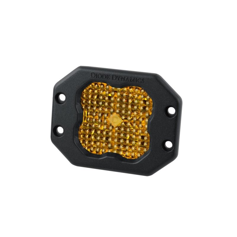 Diode Dynamics SS3 Pro ABL - Yellow Flood Flush (Single)