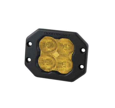 Diode Dynamics SS3 Pro ABL - Yellow SAE Fog Flush (Single)