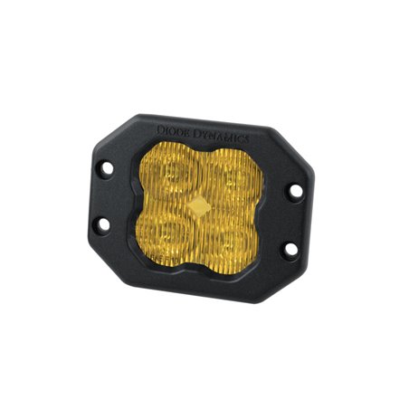 Diode Dynamics SS3 Pro ABL - Yellow SAE Fog Flush (Single)