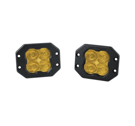 Diode Dynamics SS3 Pro ABL - Yellow SAE Fog Flush (Pair)