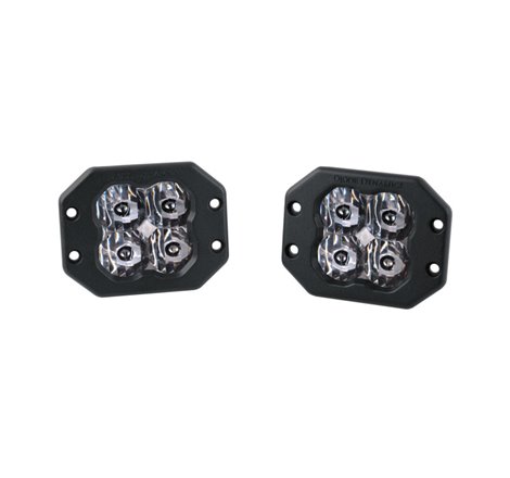 Diode Dynamics SS3 Pro ABL - White SAE Driving Flush (Pair)