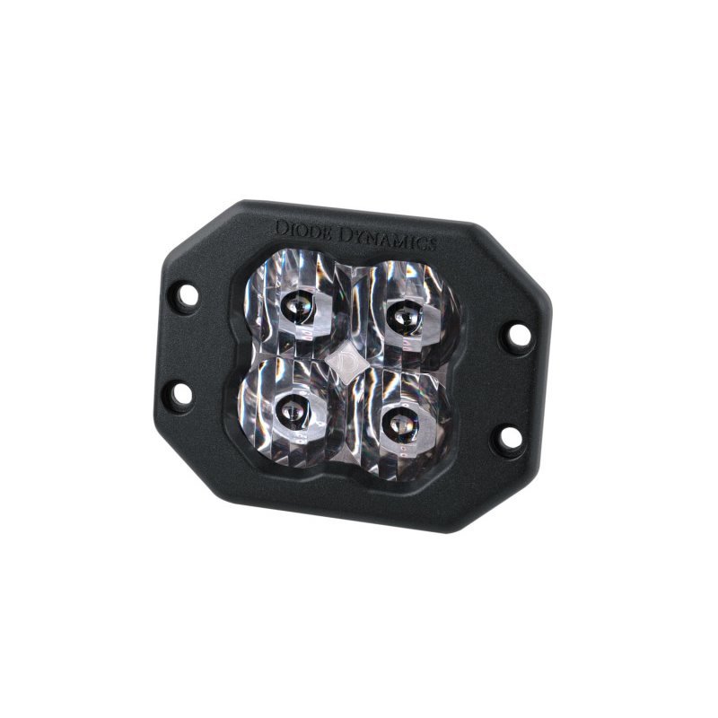 Diode Dynamics SS3 Pro WBL - White SAE Driving Flush (Single)