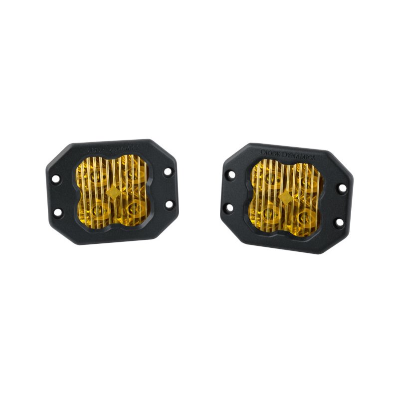 Diode Dynamics SS3 Sport ABL - Yellow Driving Flush (Pair)