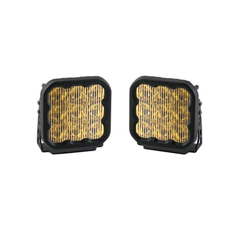 Diode Dynamics SS5 LED Pod Pro - Yellow Driving (Pair)