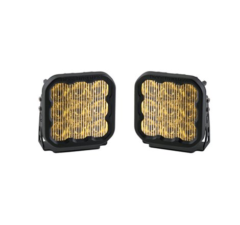 Diode Dynamics SS5 LED Pod Sport - Yellow Driving (Pair)