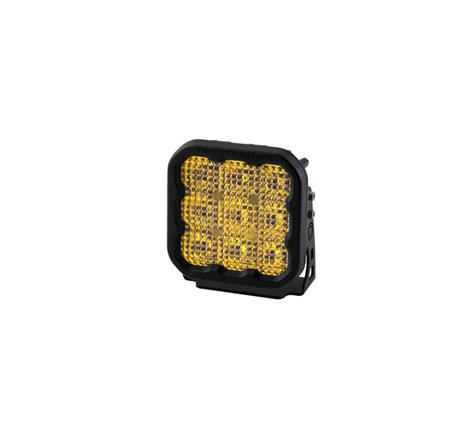 Diode Dynamics SS5 LED Pod Pro - Yellow Flood (Single)