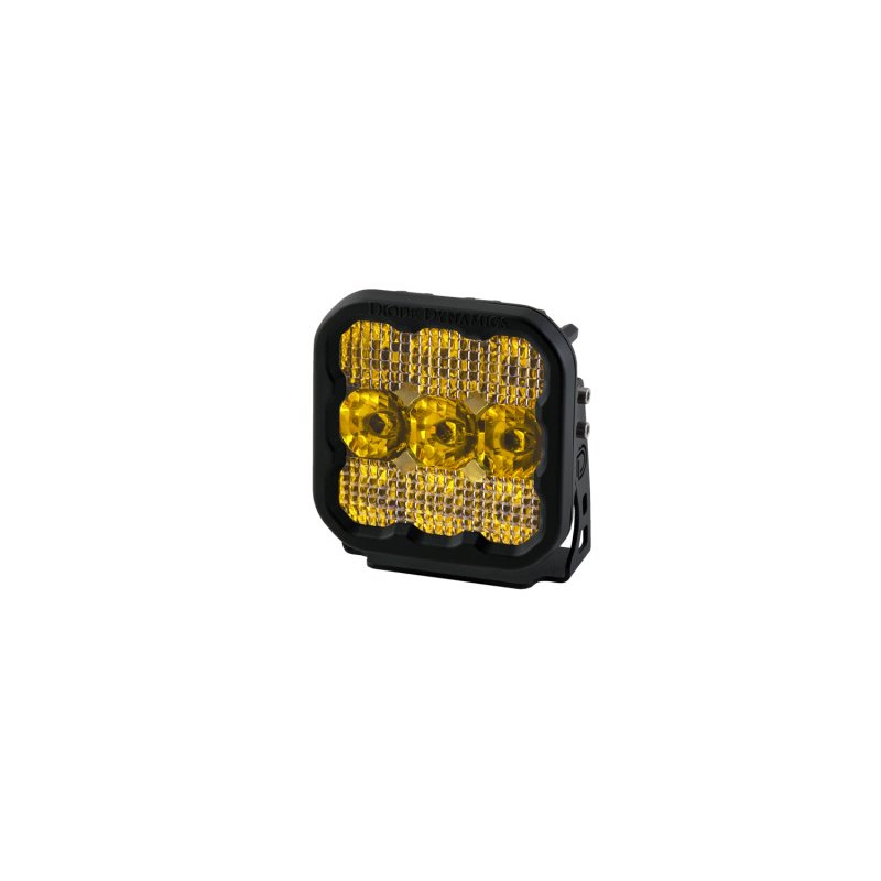 Diode Dynamics SS5 LED Pod Pro - Yellow Combo (Single)