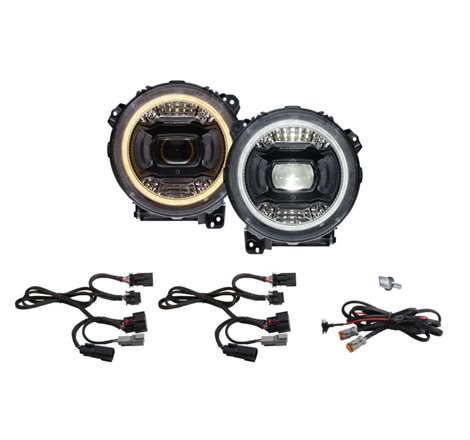 Diode Dynamics 18-23 Jeep JL Wrangler Elite LED Headlamps