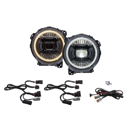 Diode Dynamics 18-23 Jeep JL Wrangler Elite LED Headlamps