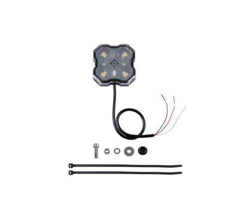 Diode Dynamics Stage Series Single Color LED Rock Light - White Diffused Hookup (one)