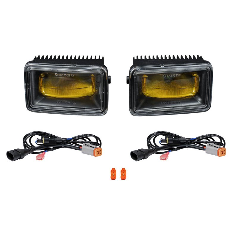 Diode Dynamics Elite Foglamp Type F2 - Yellow (Pair)